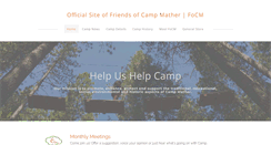 Desktop Screenshot of campmather.org