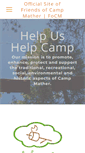 Mobile Screenshot of campmather.org